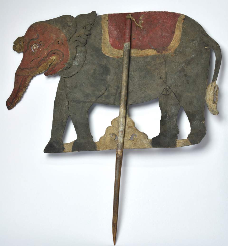 Javanische Stabpuppe des Wayang-Theaters