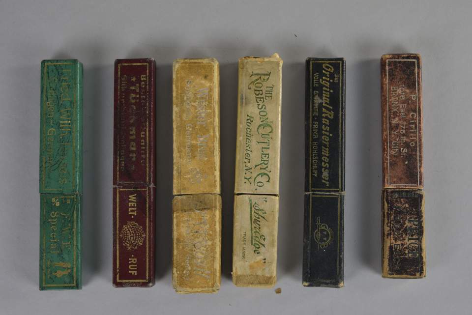 Rasiermesser mit Behältniss 6 Stk. 