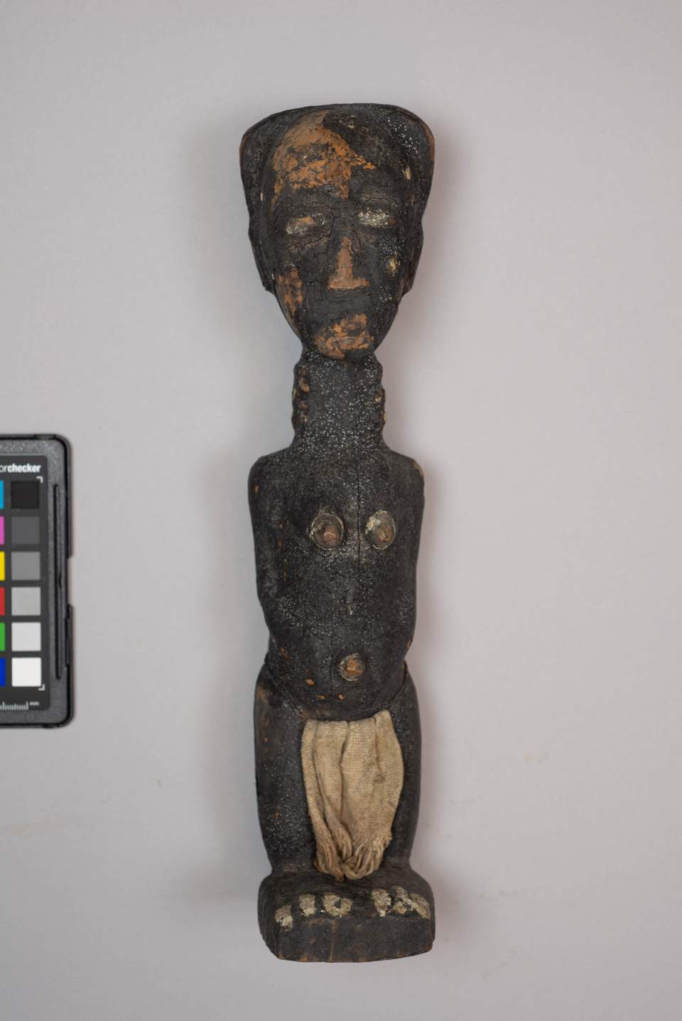 Holzfigur Weibliche Figur