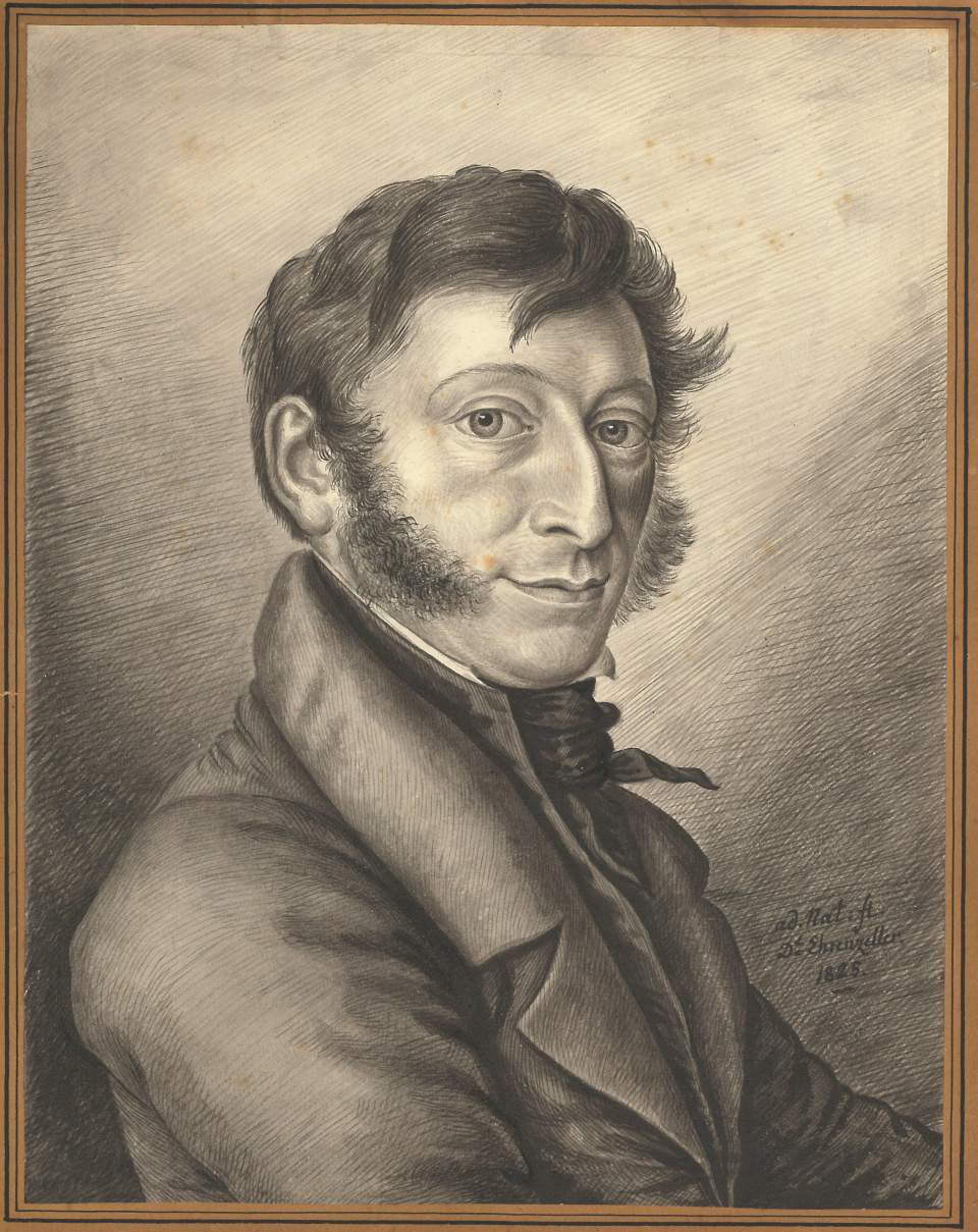 Portrait, Bild des Ferdinand Huber