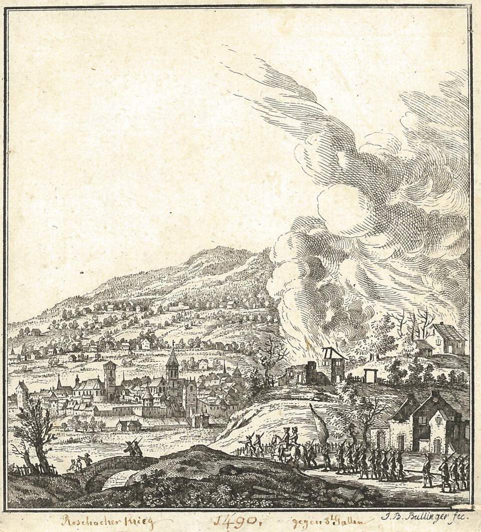 Rorschacherkrieg 1490 St.Gallen