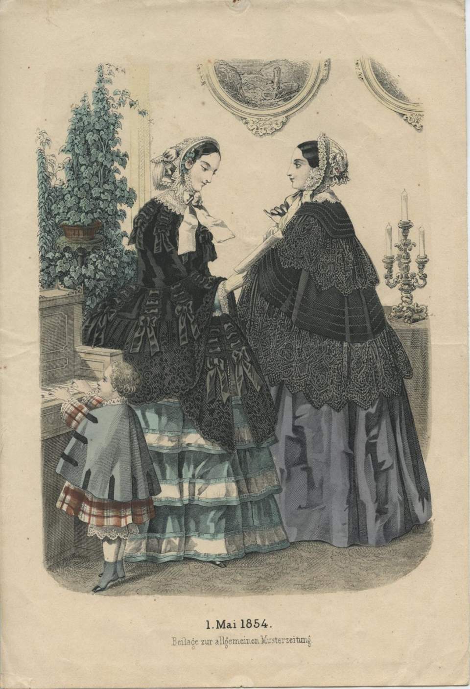 Modebild 1854