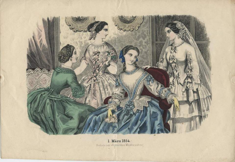 Modebild 1854