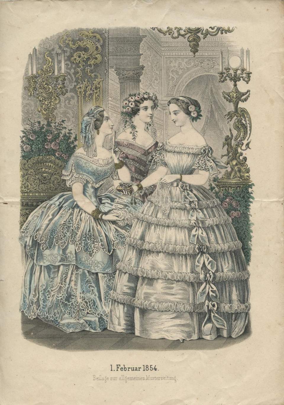 Modebild 1854
