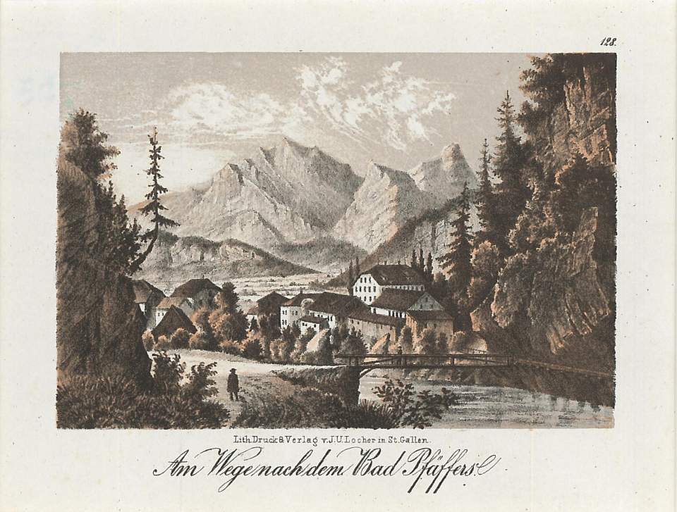 Am Weg nach dem Bad Pfäfers