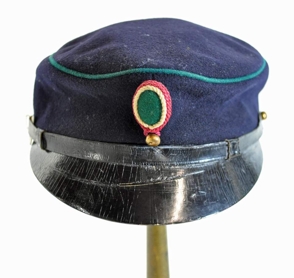 Uniformmütze eines Kadetten, St.Galler Kadettenkorps 