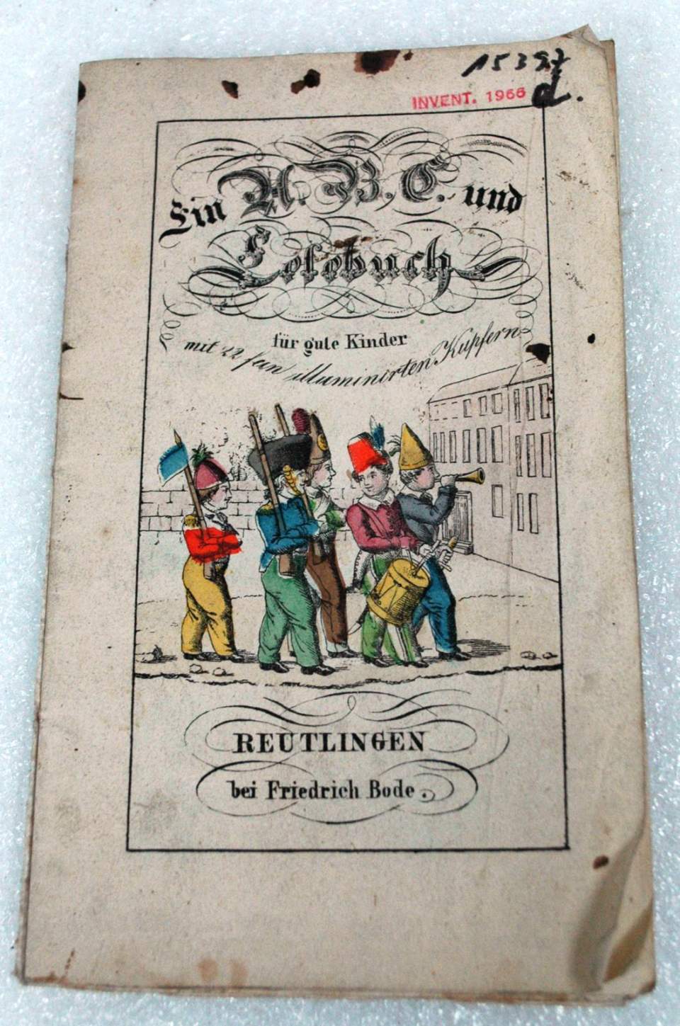 Kinderbuch "Ein A, B, C und Lesebuch für gute Kinder"