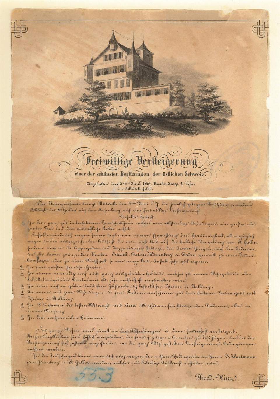 Fehr'sches Schlösschen St.Gallen