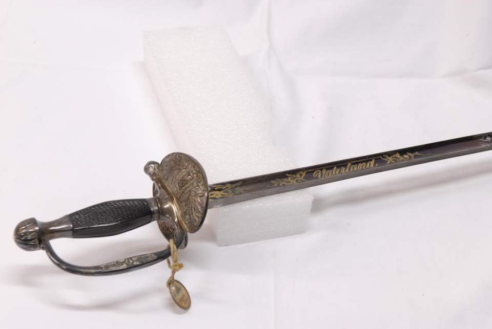 Degen Kantonale Ordonnanz St. Gallen, Offizier