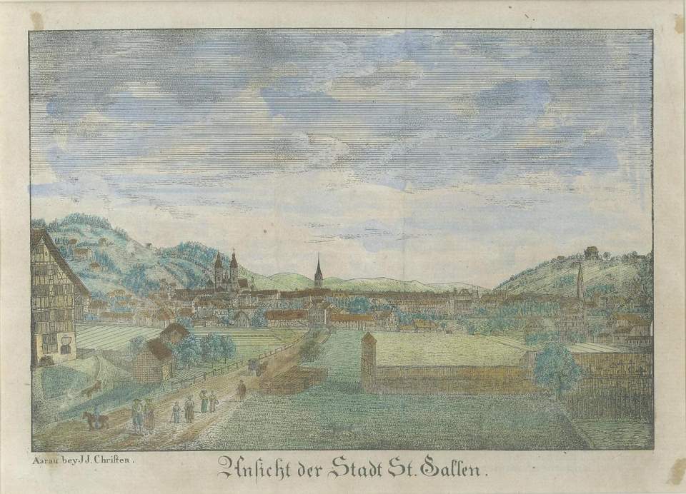 St.Gallen von Osten