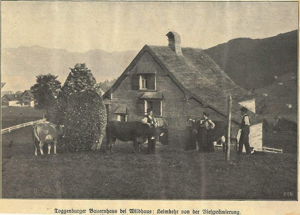 Fotografie, Toggenburger Bauernhaus