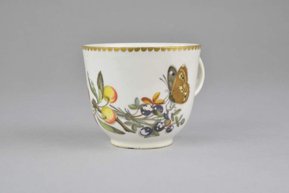 Kaffee-Tasse mit Untertasse