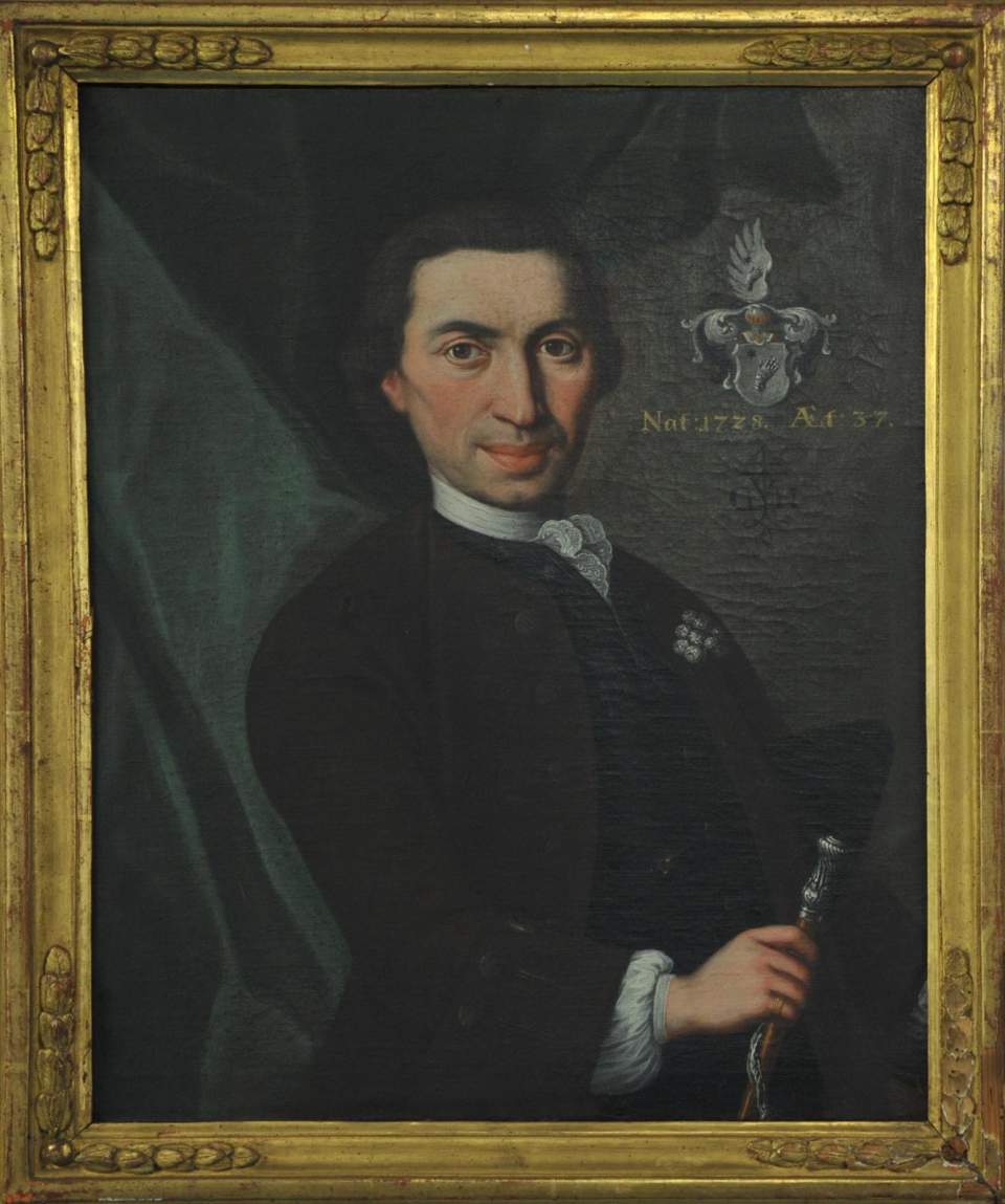 Porträt Ulrich Huber (1728-93), Bildnis