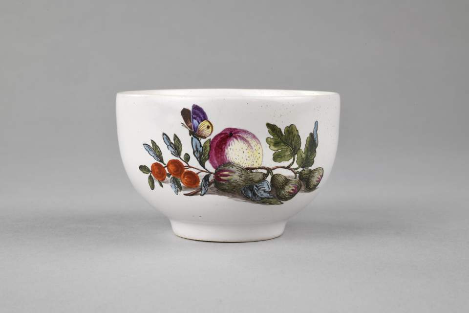 Tee-Tasse, Koppchen mit Untertasse