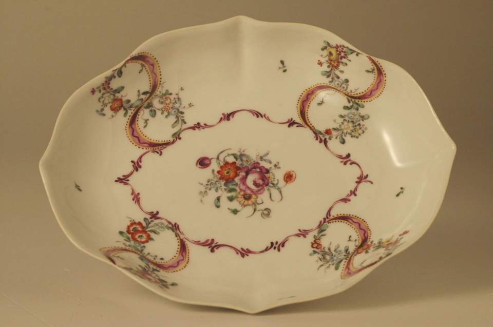 Souscoupe, kleine ovale Schale, Konfektschale