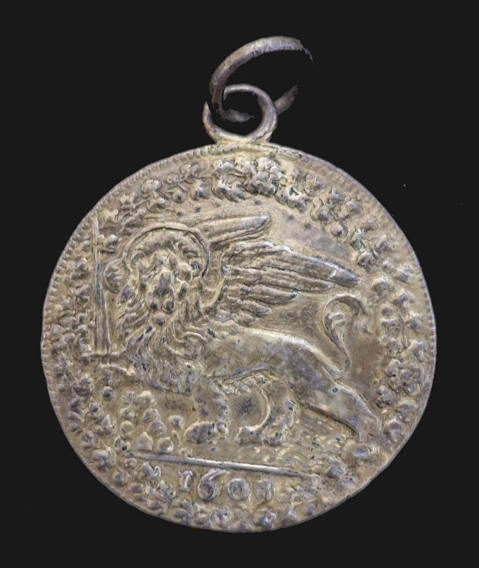 Medaille, Bund der drei Bünde mit Venedig