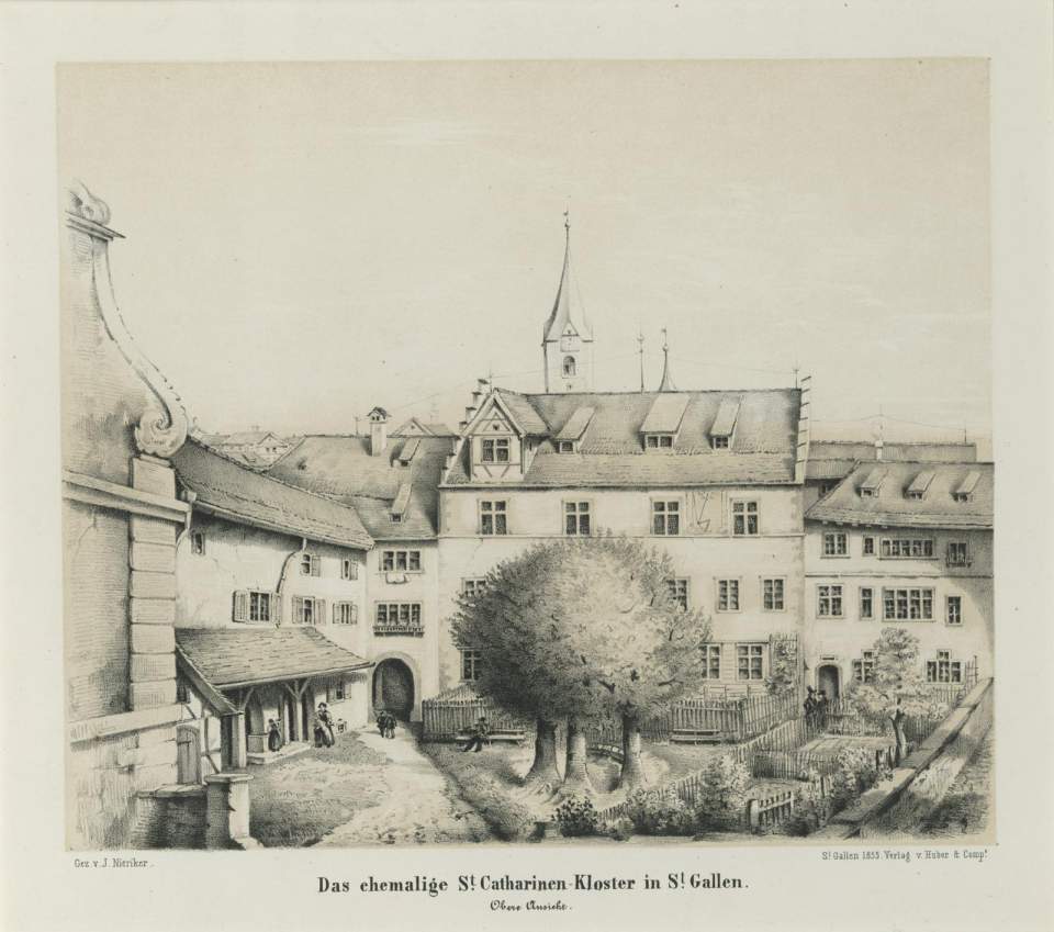 Das ehemalige St. Catharinen-Kloster in St. Gallen
