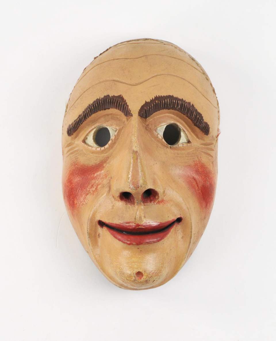 Flumser Larve, Sarganserländer Maske, Fasnachtsmaske