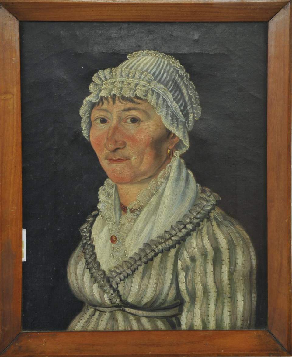 Porträt Frau Heim, Bildnis