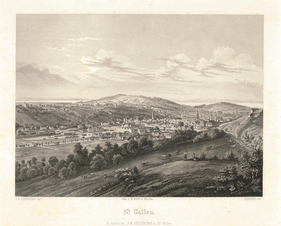 St.Gallen von Südwesten