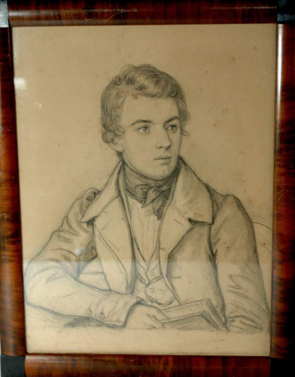 Jugendbildnis Dr. med. Abert Schirmer