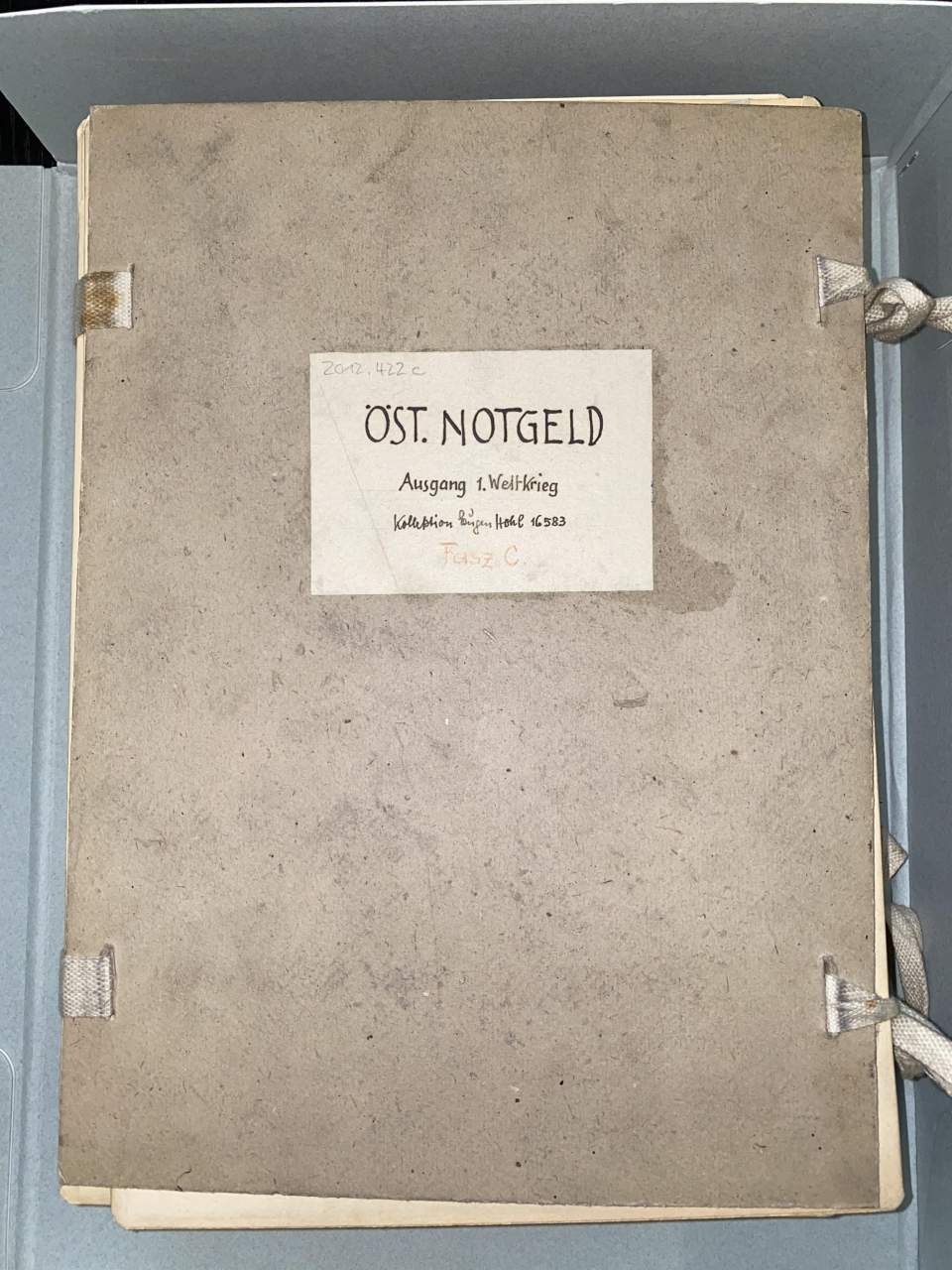 Kollektion Österreichisches Notgeld, 1. Weltkrieg