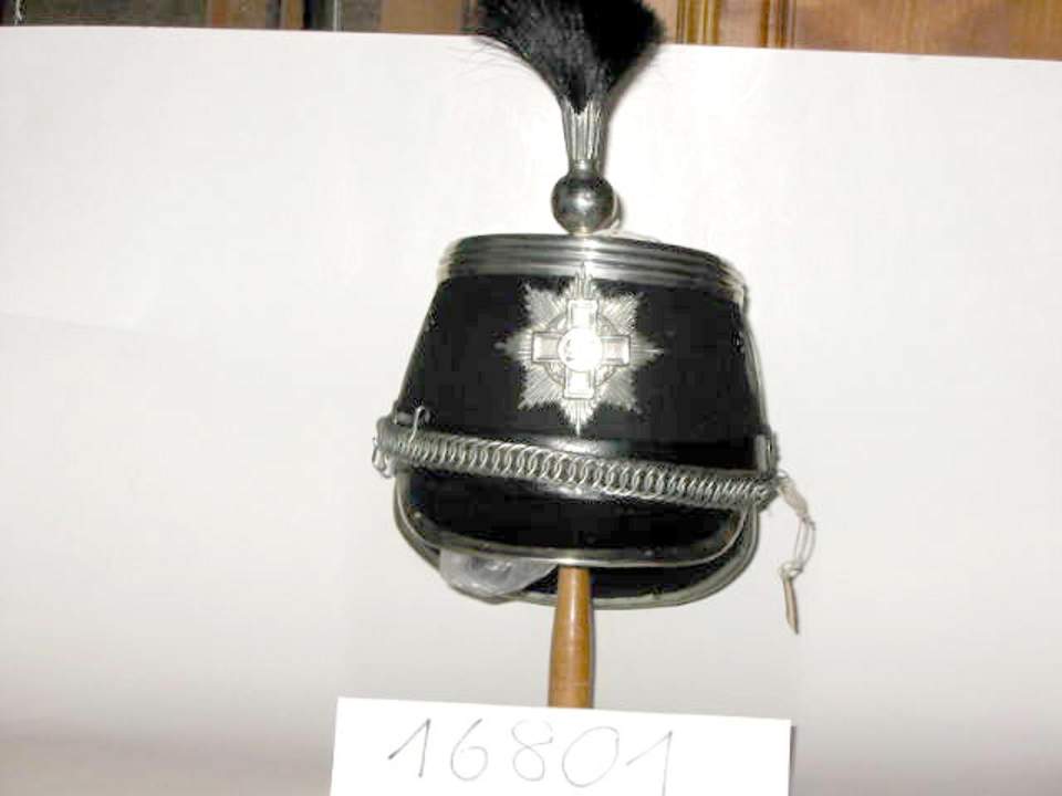 Ausrüstung alte Ordonnanz 1914, Dragoner, Waffebrock, Käppi, Mützen