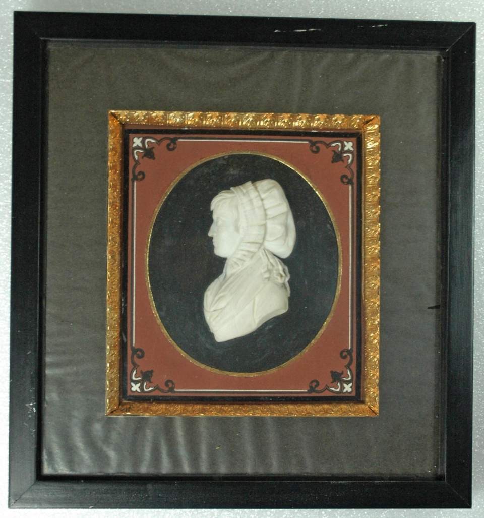 Relief, Catherine Schlumpf, geb. Sutter