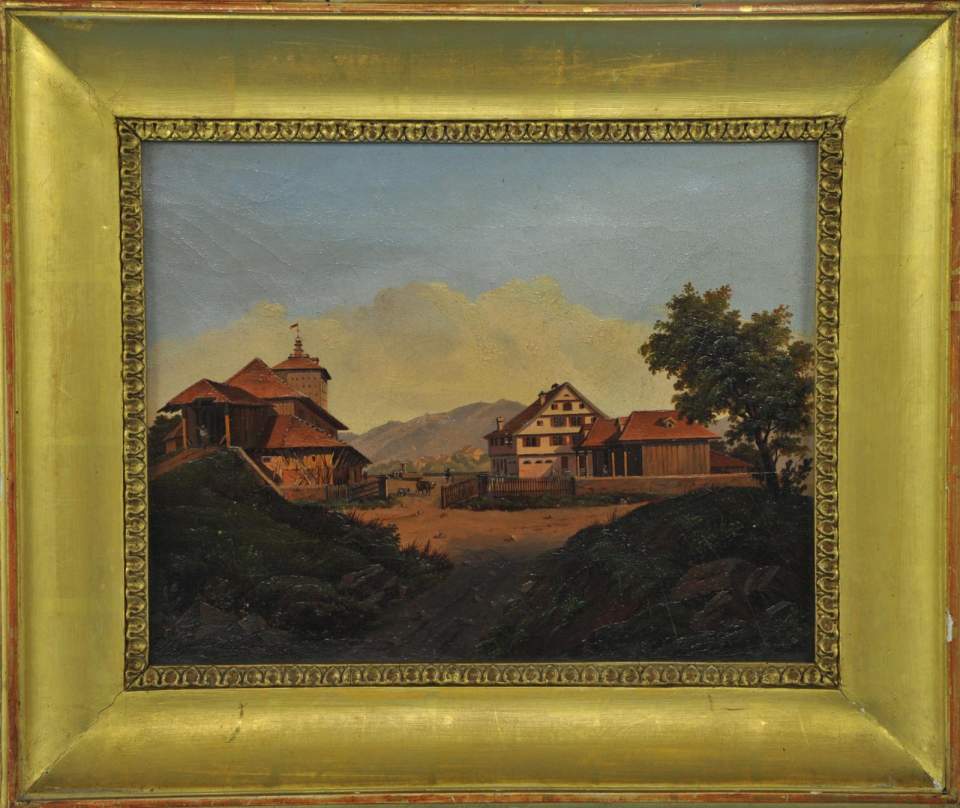 Schlossgut Watt bei Moerschwyl (ehemaliger Besitz von Scheitlin-Binder)