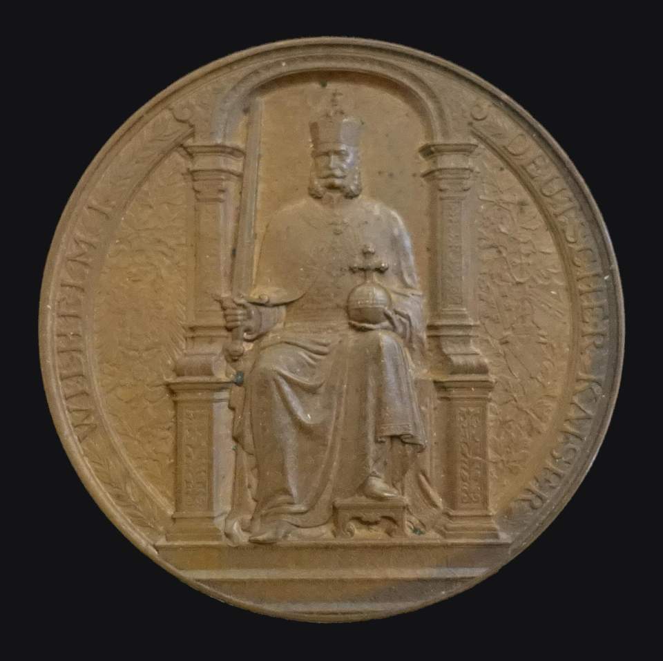 Medaille Einzug Wilhelm I. von Preussen in Strassburg