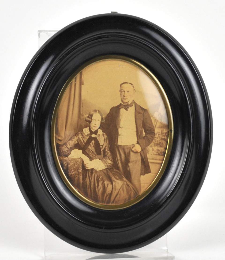Fotografie Caspar Huber und Frau M.B. Huber