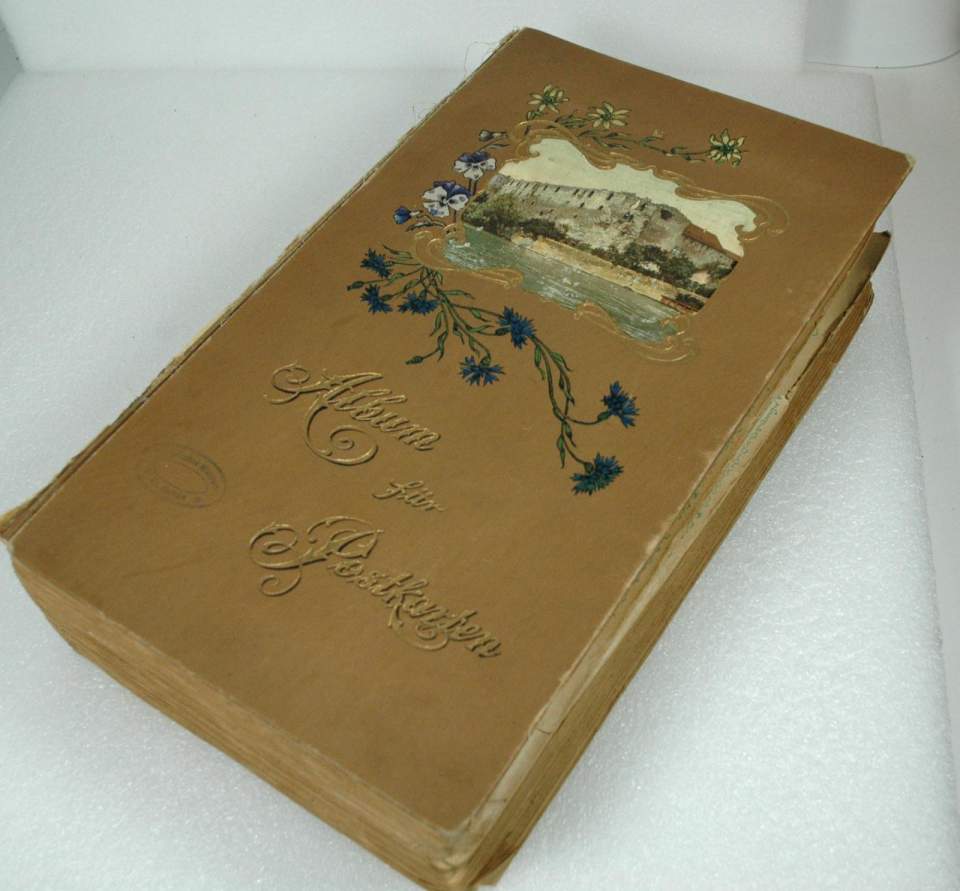 Ansichtskarten-Album aus den Jahren 1900-1913