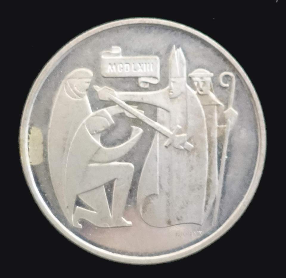 Medaille 500 Jahre Goldach, SG bei St. Gallen (vorher unter Konstanz)