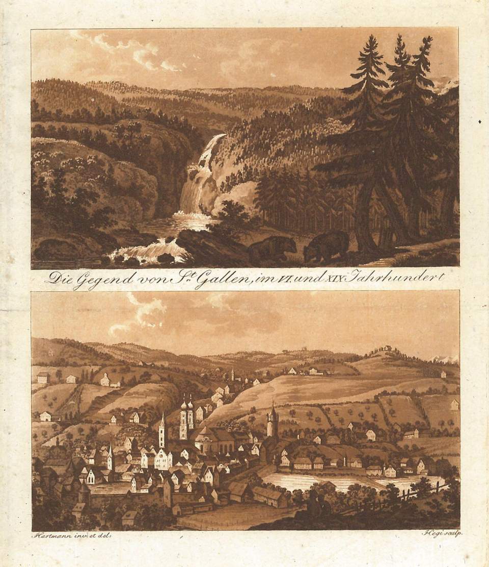 St.Gallen von Nordwesten