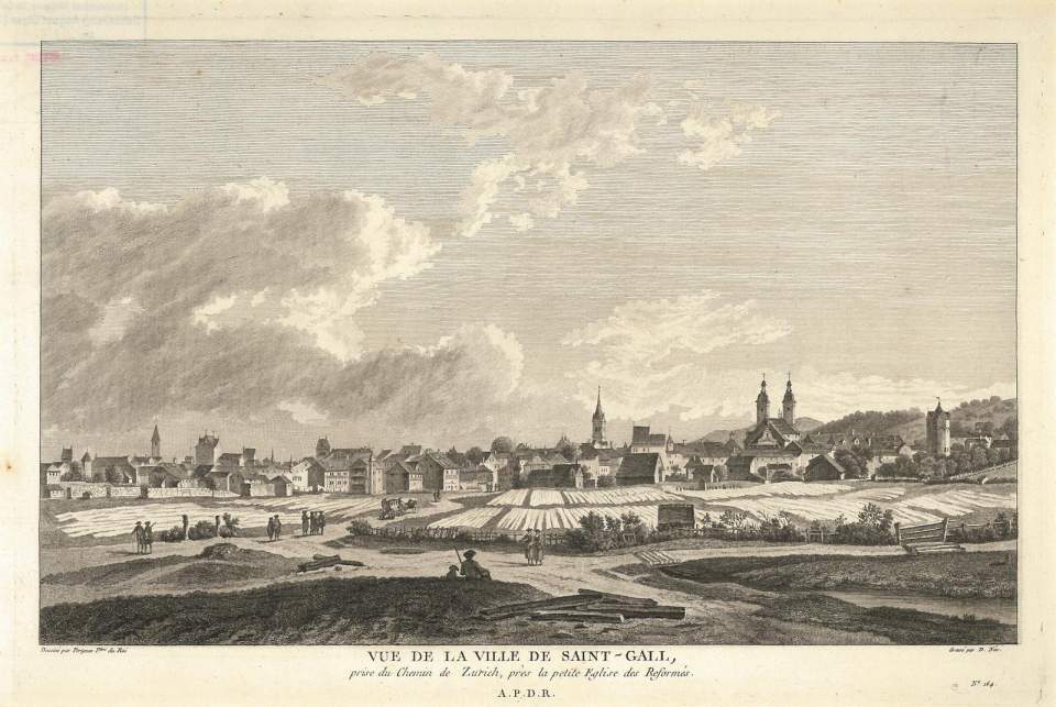 St.Gallen von Westen