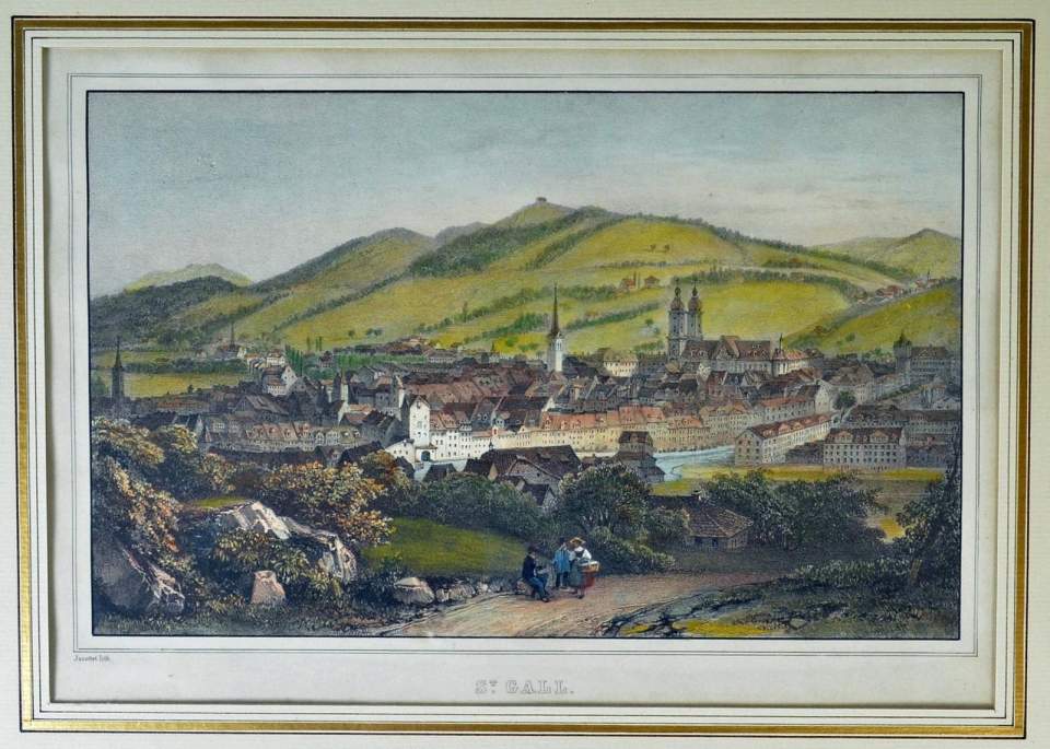 St.Gallen von Nordwesten