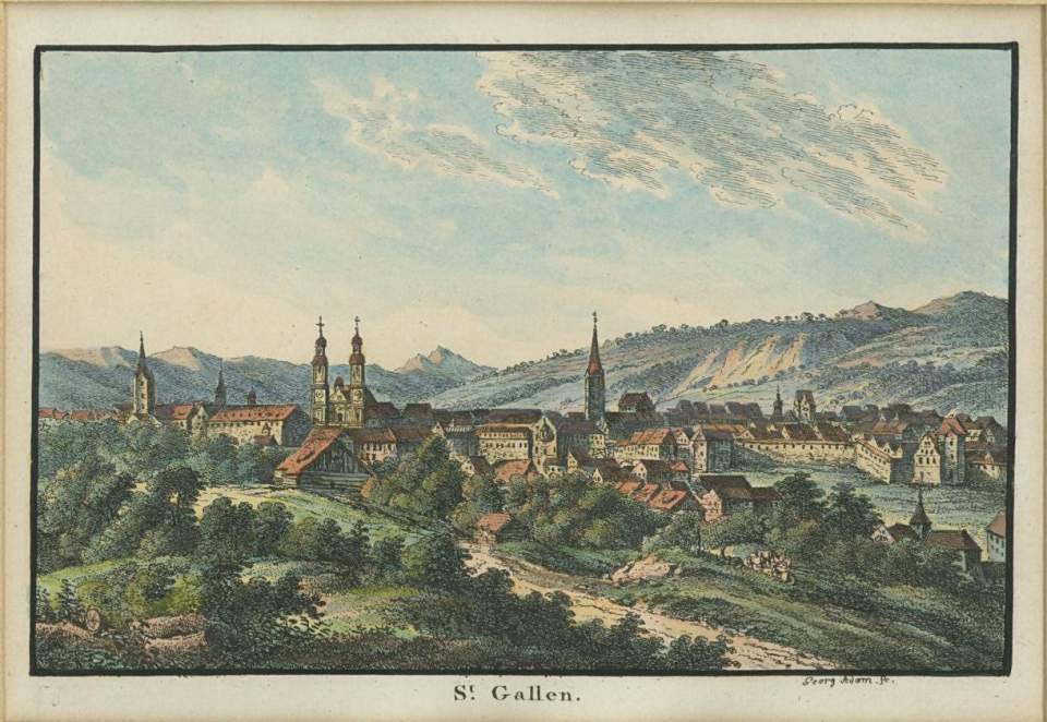 St.Gallen von Südosten