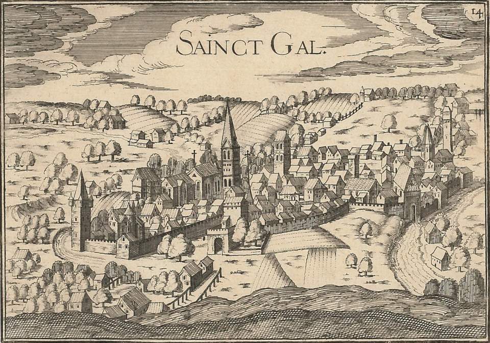 St.Gallen von Osten