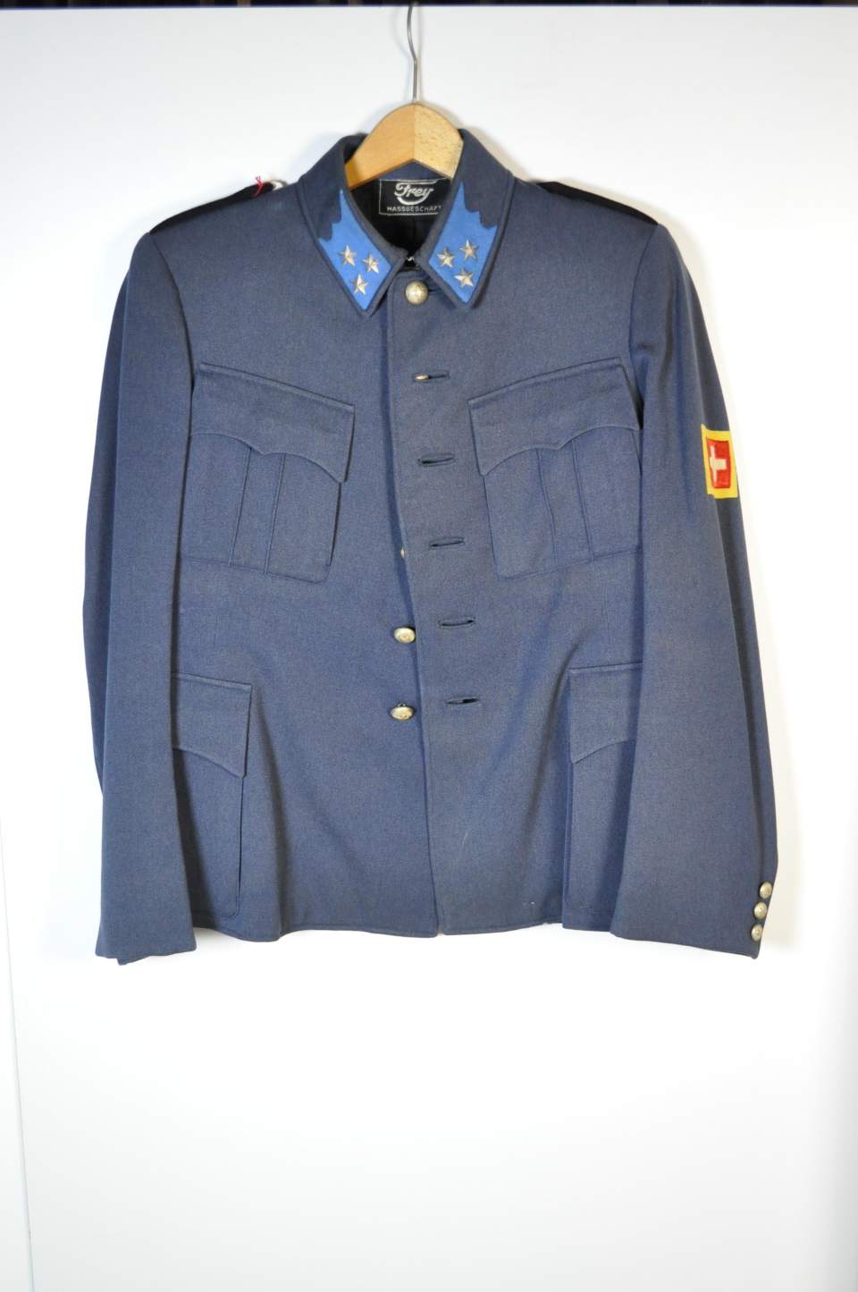 Uniform (Sanitätstruppen) Hauptmann H. R. Fels, Eidg. Ord. 1940
