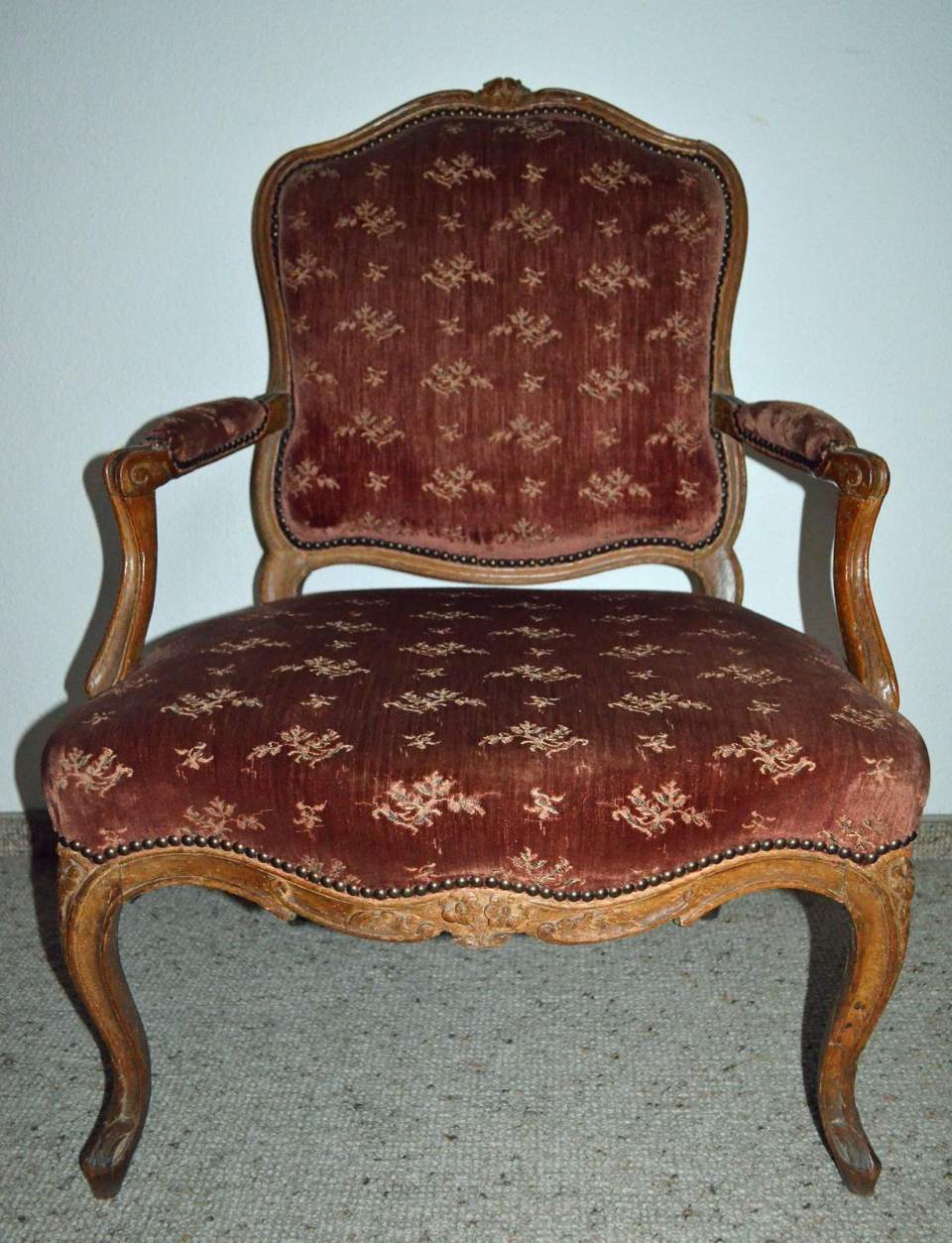 Fauteuil Louis XV., um 1770