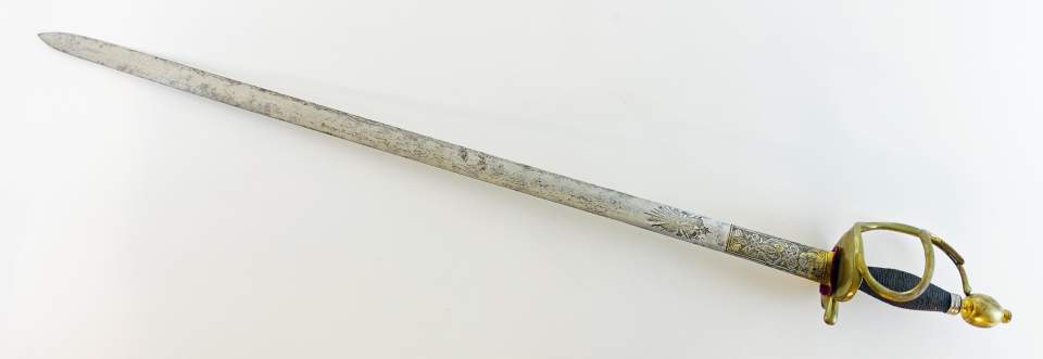 Degen eines Rittmeisters, um 1740
