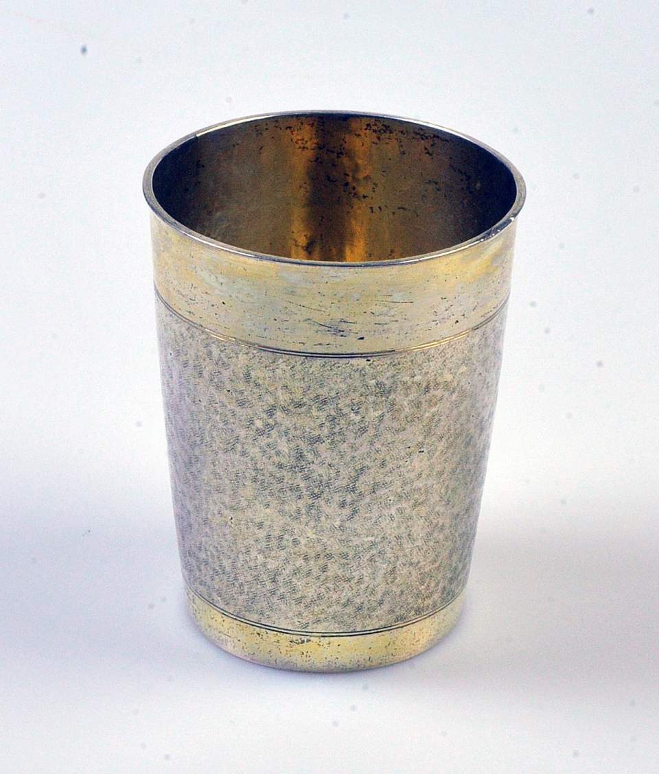 Becher, Schlangenhautbecher, Fischhautbecher