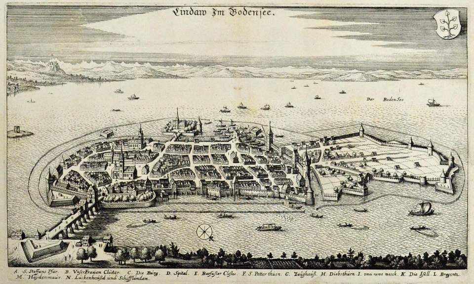 Ansicht Lindau am Bodensee