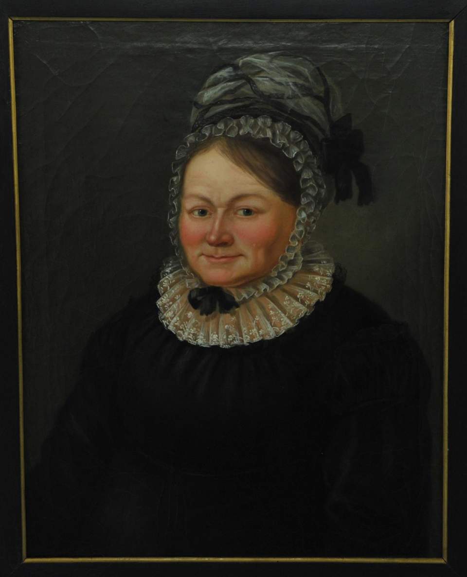 Ölbild, Bildnis, Gemälde, Anna Katharina Scheitlin-Tschudi als Frau Pfarrer