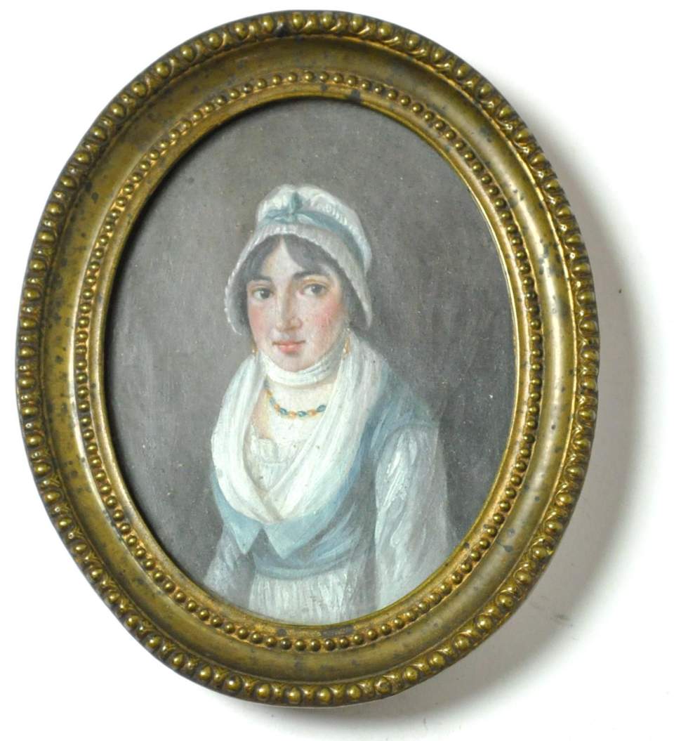 Bildnis der Ursula Glinz-Oberreith (Miniatur)
