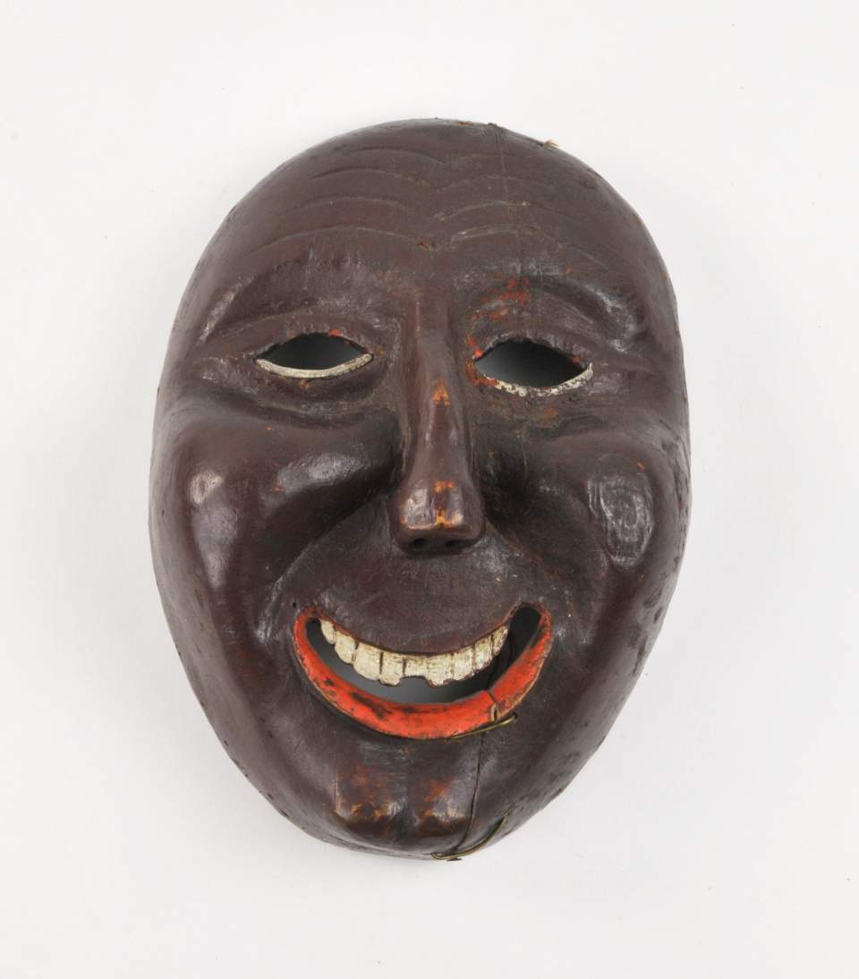 Flumser Larve, Sarganserlänader Maske, Fasnachtsmaske