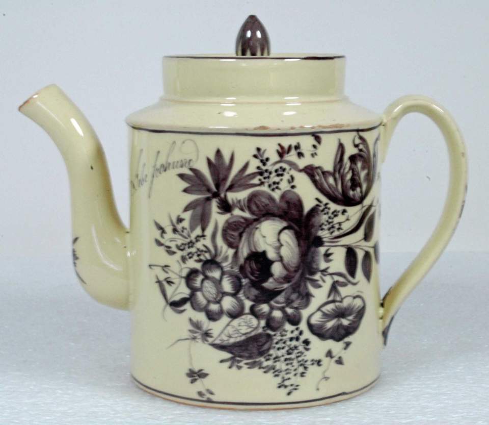 Fayence Kaffeekrug